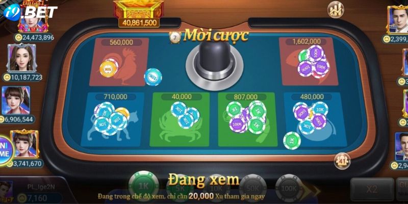 Áp dụng nuôi tụ trong Bầu cua online i9Bet