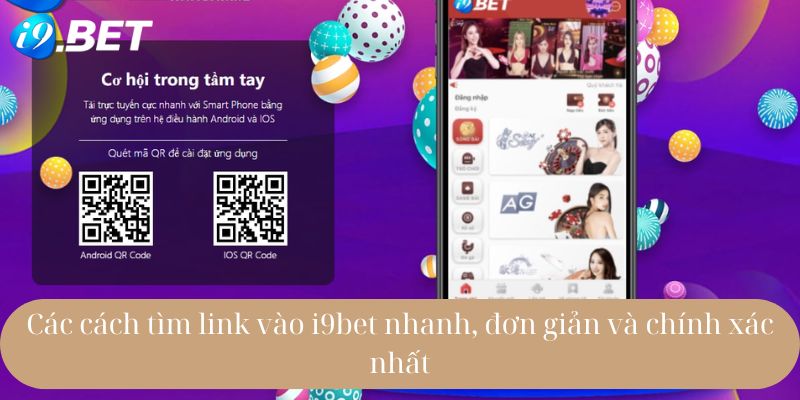 Cách tìm kiếm link vào I9bet