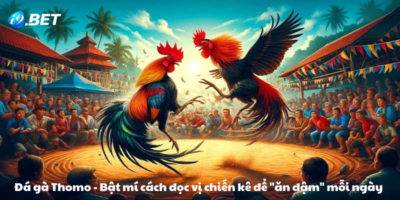 Đá gà Thomo - Bật mí cách đọc vị chiến kê để "ăn đậm" mỗi ngày