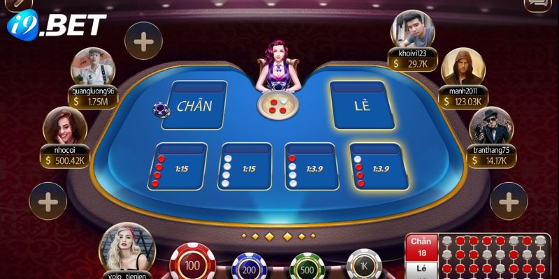 Xóc đĩa online I9bet có giao diện ấn tượng